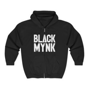 Black Mynk Zip Hoodie