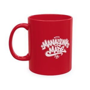Ceramic Mug – 'Manayunk Made' Hand-Drawn